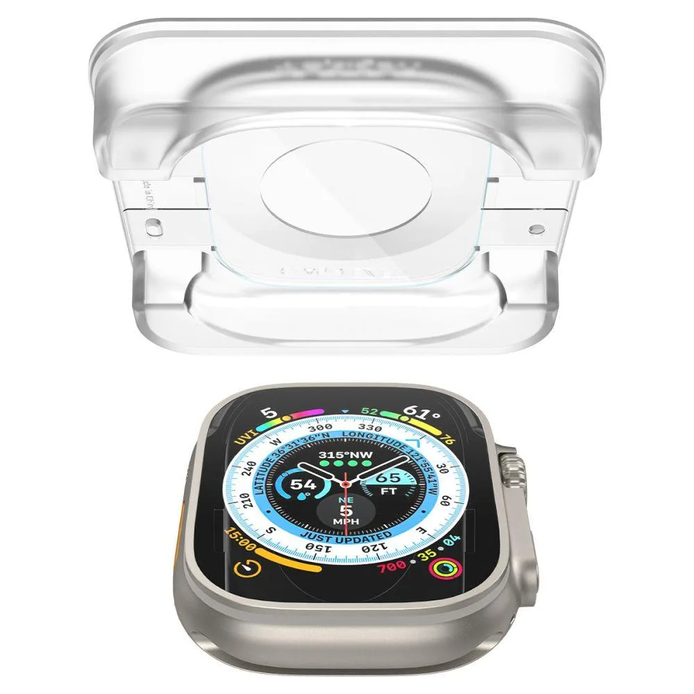 GlastR EZ Fit edzett üveg az Apple Watch Ultra 49 mm-hez, 2 db-os szett 4