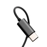 Slušalice, slušalice, USB-C kabel, 1,2 m, crni 2