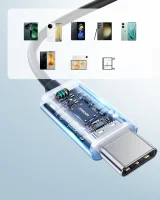 Slušalice, slušalice, USB-C kabel, 1,2 m, crni 9