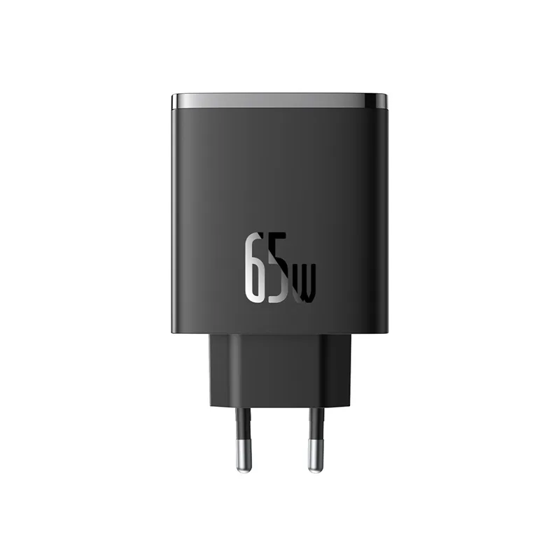 GaN Cube Pro 65 W 2x USB-C USB-A fali töltő, fekete 2