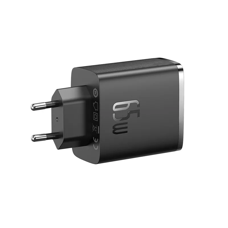 GaN Cube Pro 65 W 2x USB-C USB-A fali töltő, fekete 7