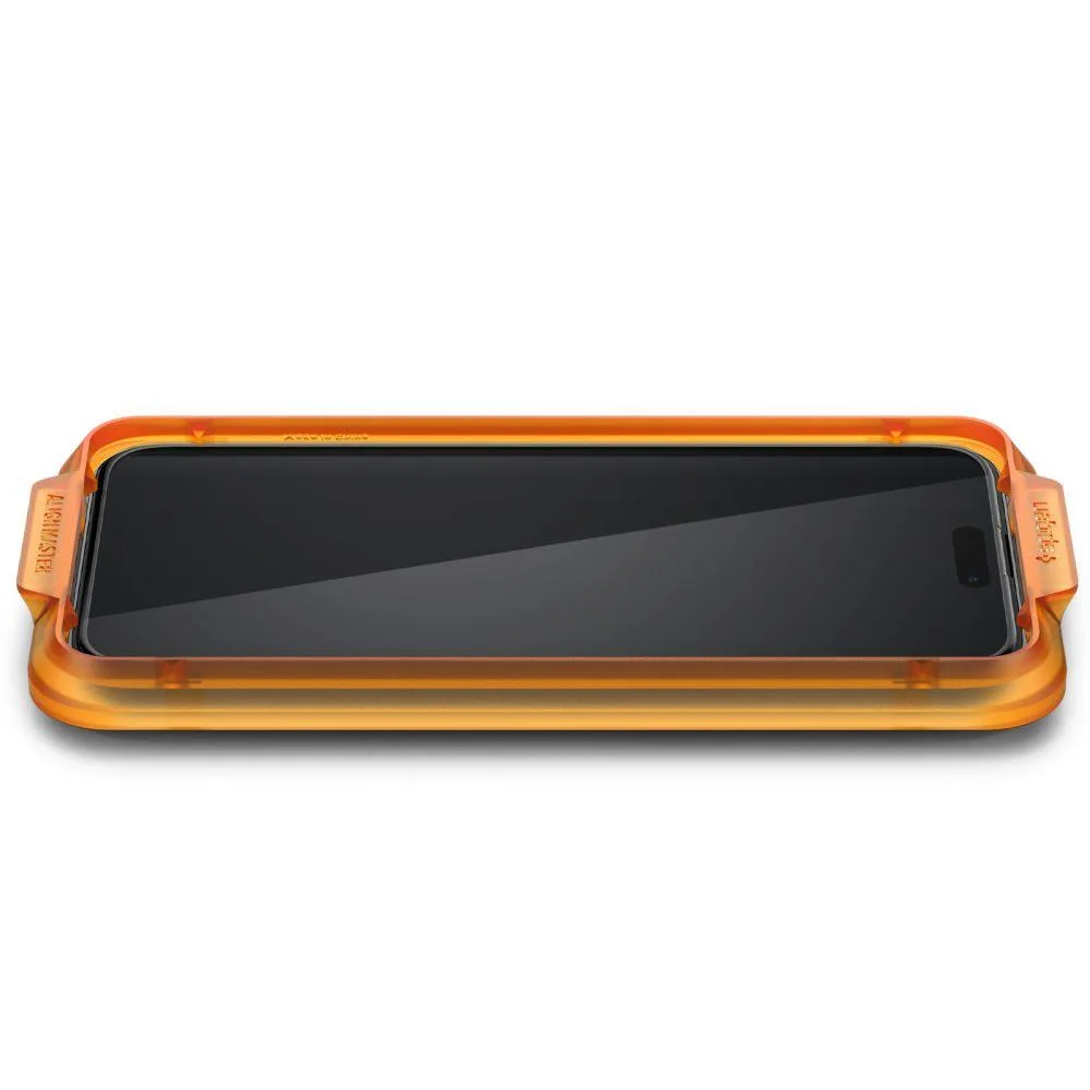 ALM Glass FC edzett üveg iPhone 15 Pro-hoz, fekete - 2 db-os csomag 3