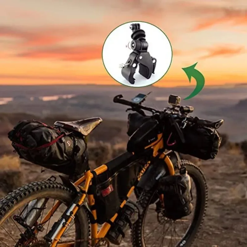 360 fokban forgatható kormánytartó GoPro kamerákhoz 11
