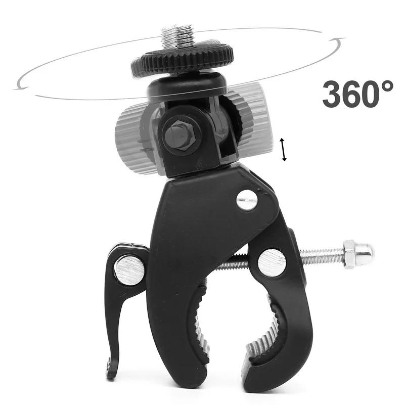 360 fokban forgatható kormánytartó GoPro kamerákhoz 6