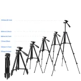 TRIPOD 3120 állvány fényképezőgépekhez, telefonokhoz és GoPro kamerákhoz 9
