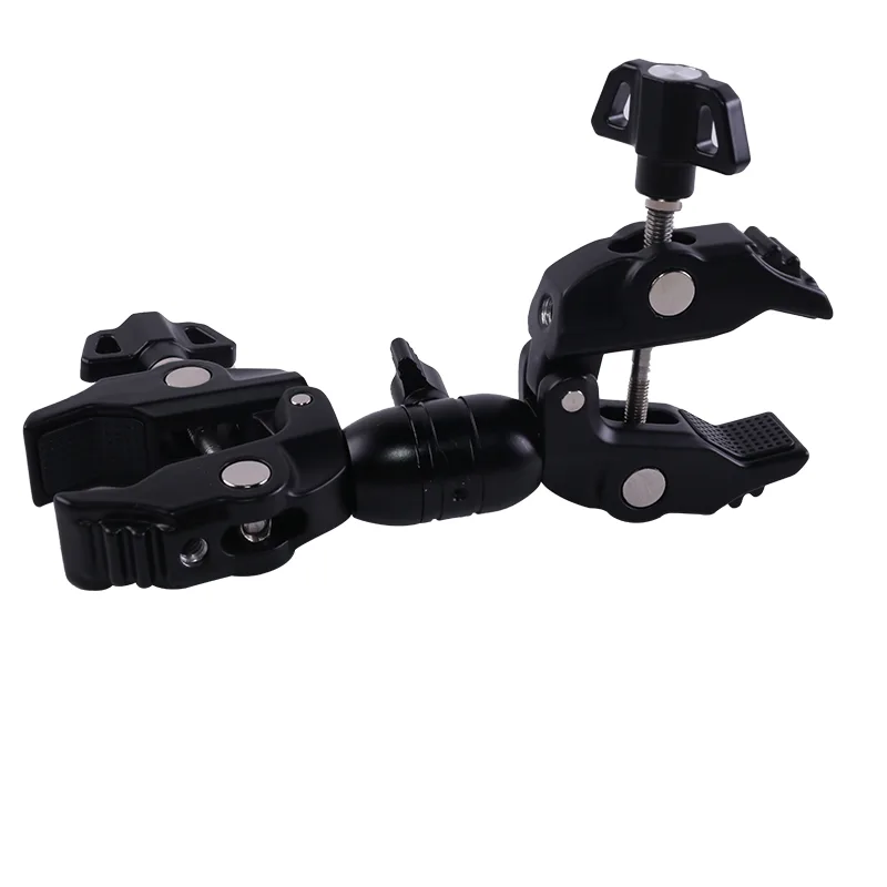 Double-sided clamp-on camera mount 3
