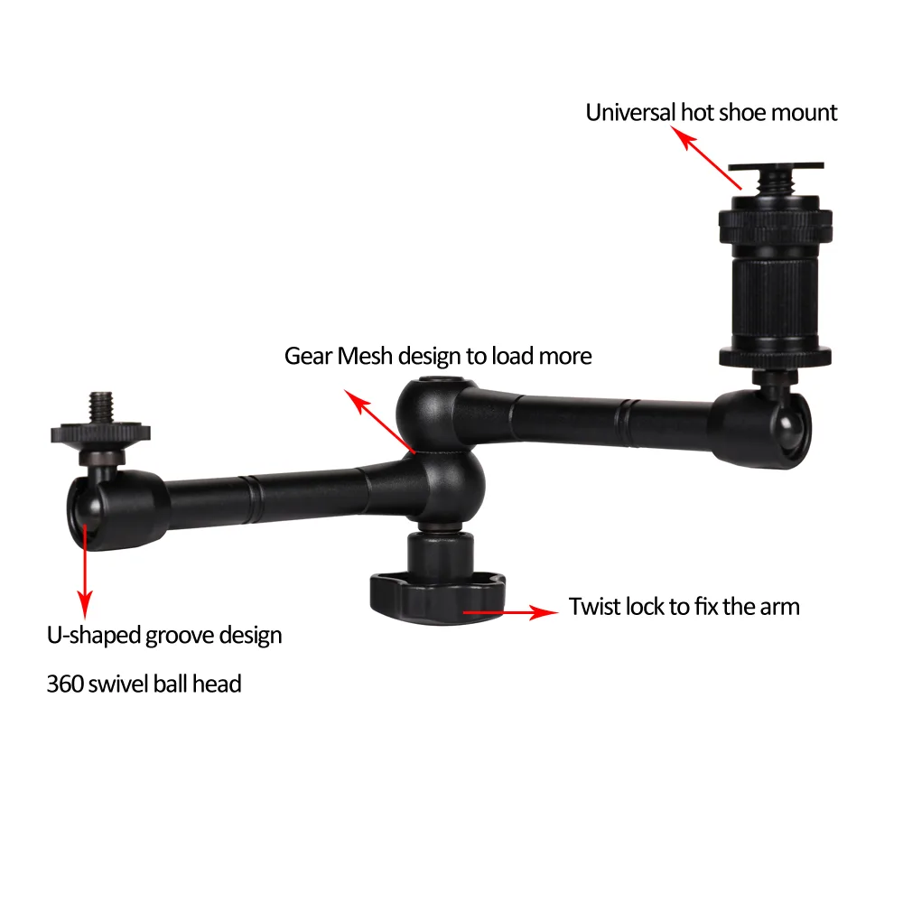 Clamp mount for attaching a camera or phone 4
