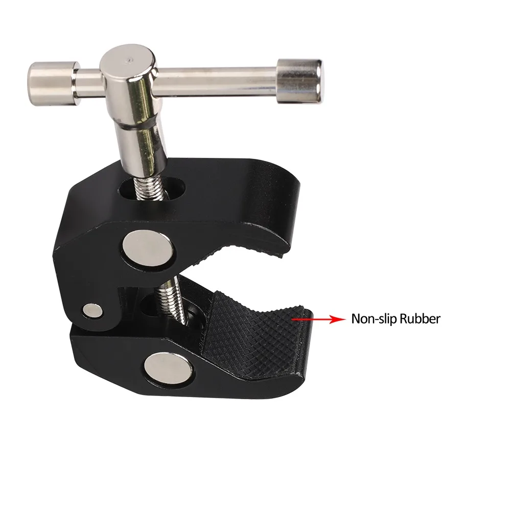Clamp mount for attaching a camera or phone 9