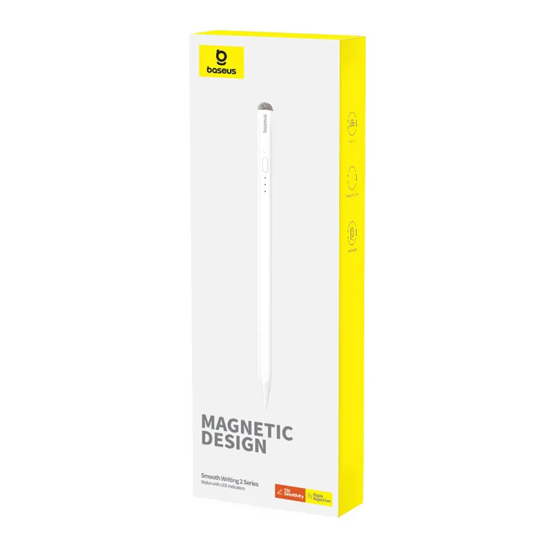 iPad érintőceruza cserélhető Smooth Writing 2 hegygel és USB-C kábellel, fehér 5