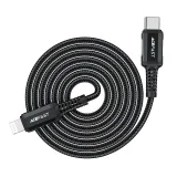 MFI-certified cable for iPhone USB-C to Lightning 30W 3A 1.8m black 7