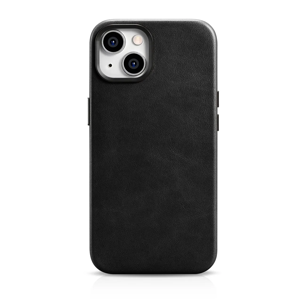 Mágneses iPhone 14 Plus bőrtok MagSafe Oil Wax Premium Leather Case-szel, fekete