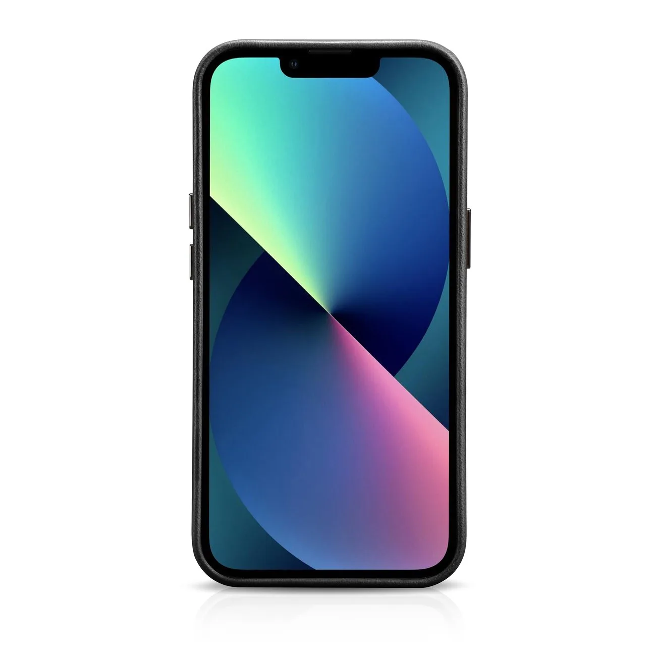 Magnetische iPhone 14 Plus-Lederhülle mit MagSafe Oil Wax Premium-Lederhülle, schwarz 3