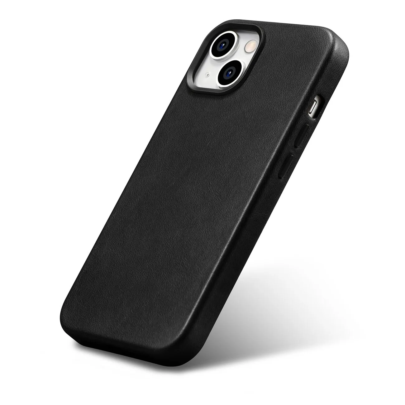 Magnetische iPhone 14 Plus-Lederhülle mit MagSafe Oil Wax Premium-Lederhülle, schwarz 6