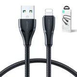 Surpass Series 1,2 m langes schwarzes USB-zu-Lightning-Kabel für iPhone, 2,4 A 7
