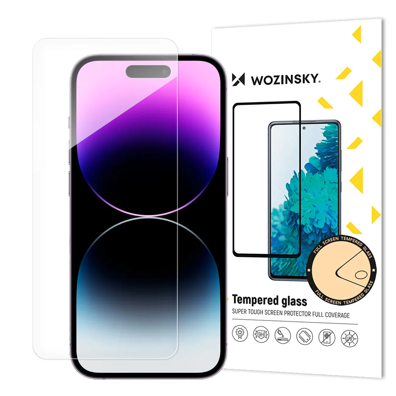 Zaštitnik ekrana od kaljenog stakla za iPhone 15 Plus