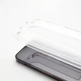 Szkło hartowane 9H z ramką montażową do iPhone 14 Pro Max Premium Glass czarne 10