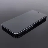 Izdržljivo kaljeno staklo za cijeli zaslon s okvirom za Xiaomi Mi Band 8, puna ljepljiva traka, crna 4