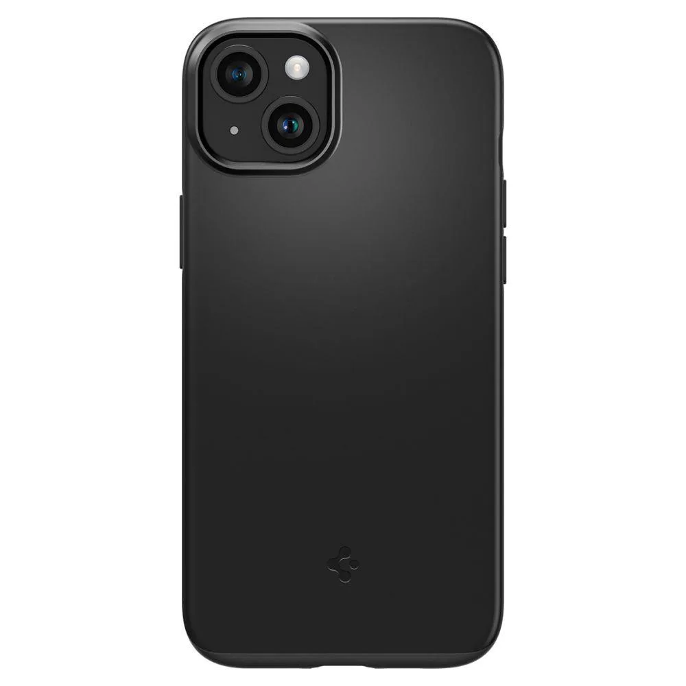 Tanka zaštitna futrola Thin Fit za iPhone 15 Plus, crna 2