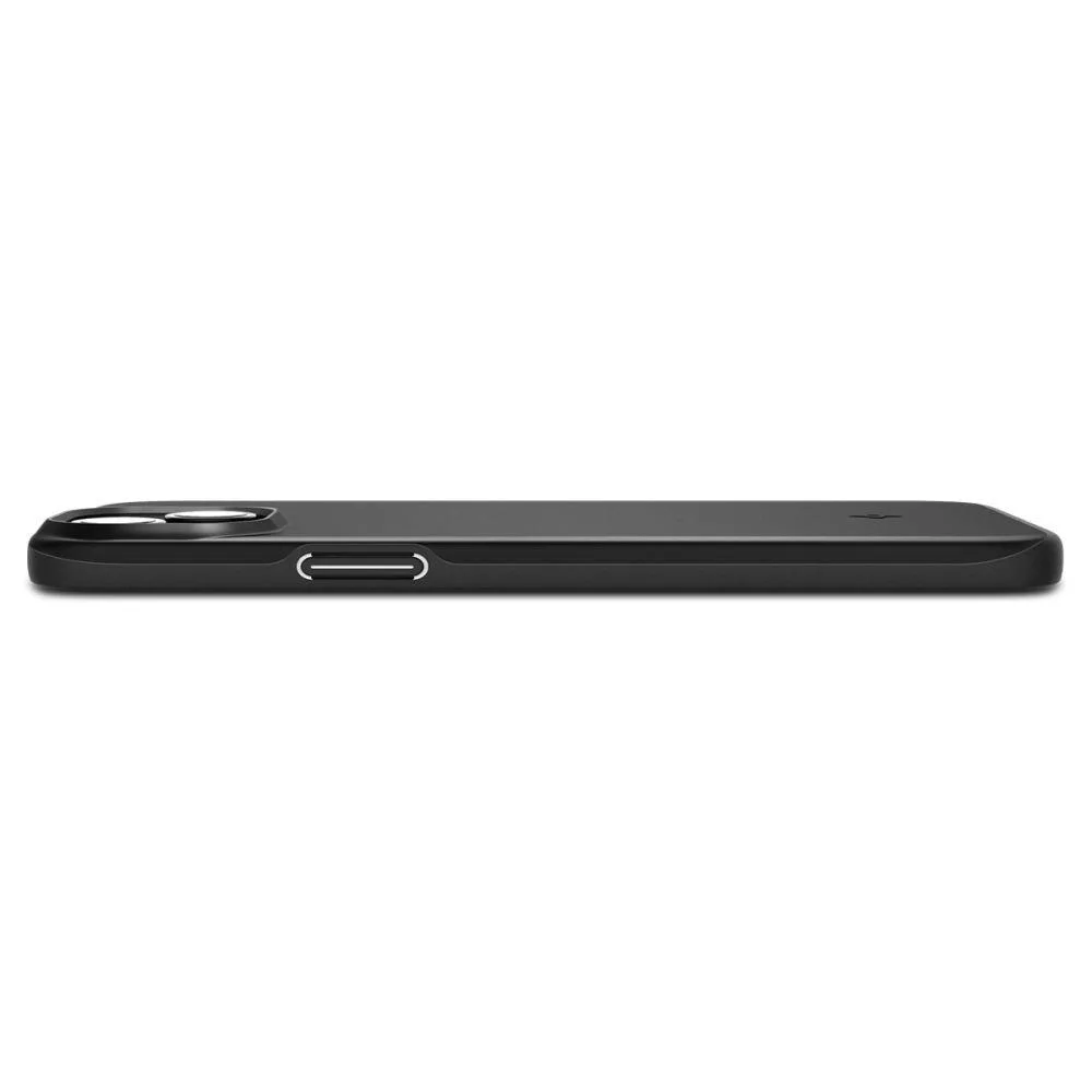 Tanka zaštitna futrola Thin Fit za iPhone 15 Plus, crna 9