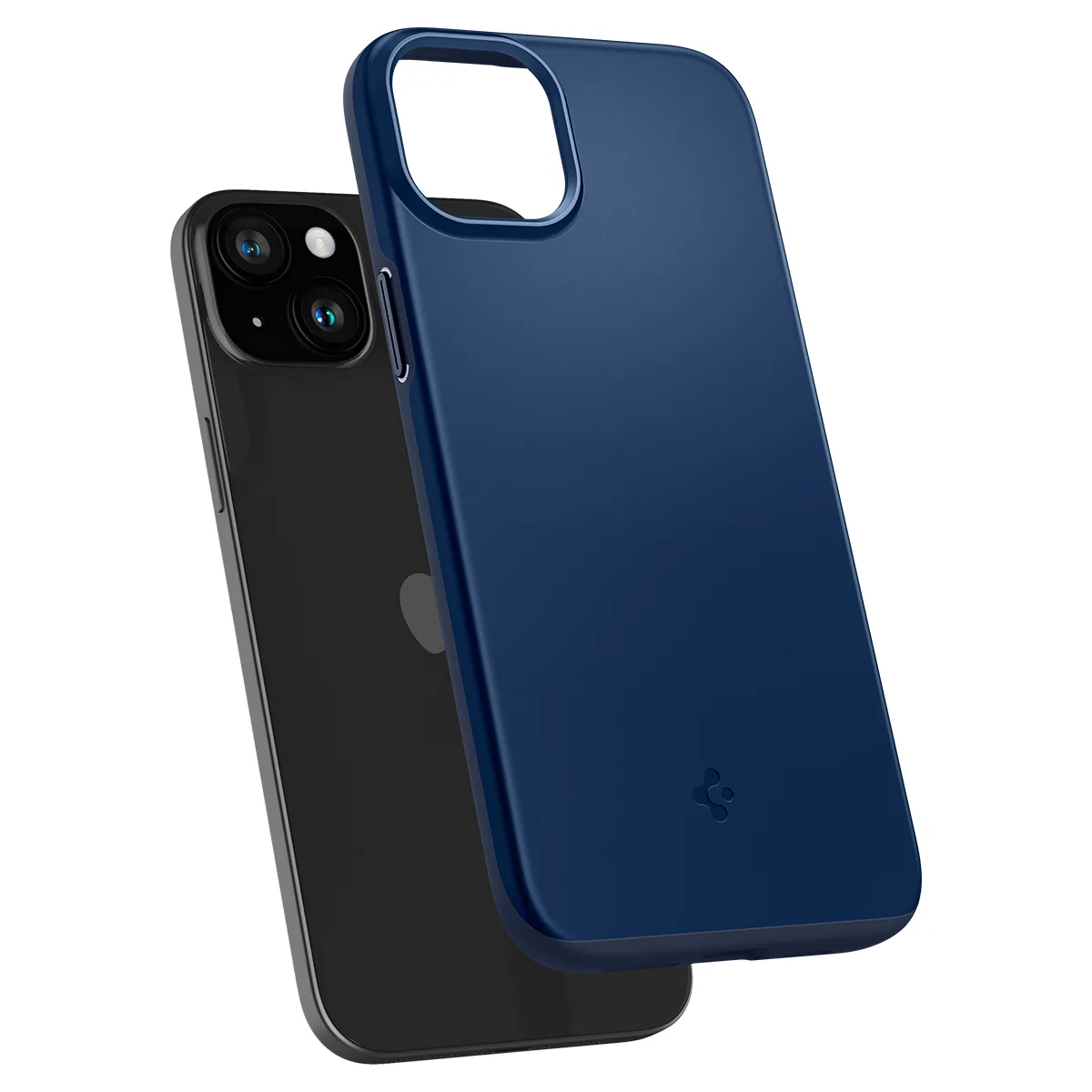 Tanka zaštitna futrola Thin Fit za iPhone 15 Plus, plava 10
