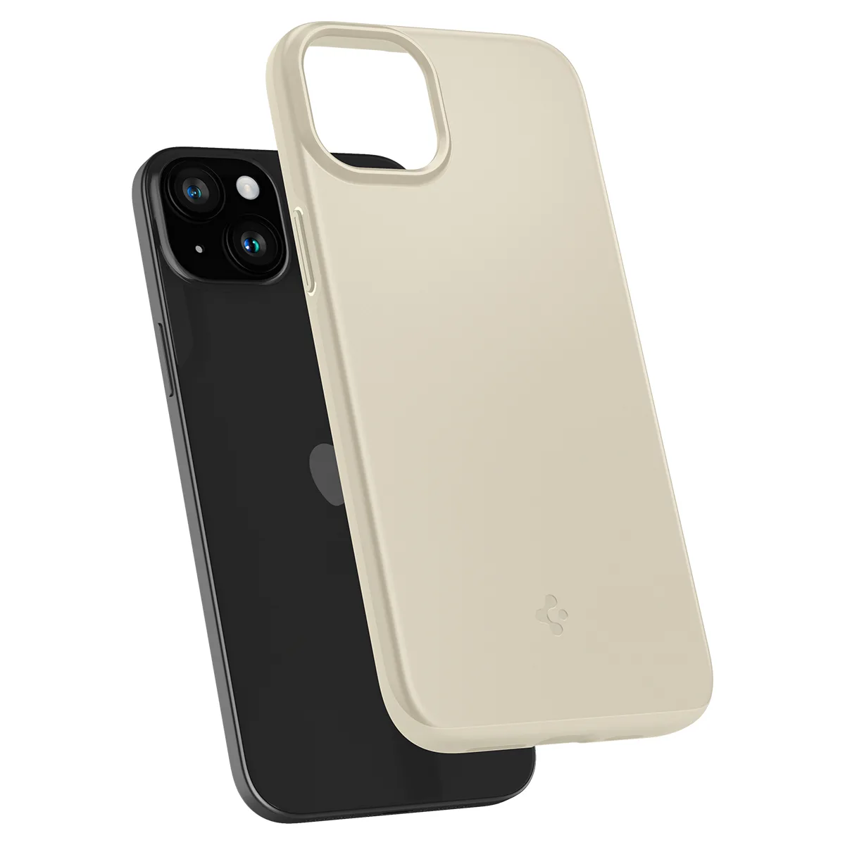 Tanka zaštitna futrola Thin Fit za iPhone 15 Plus, bež 10
