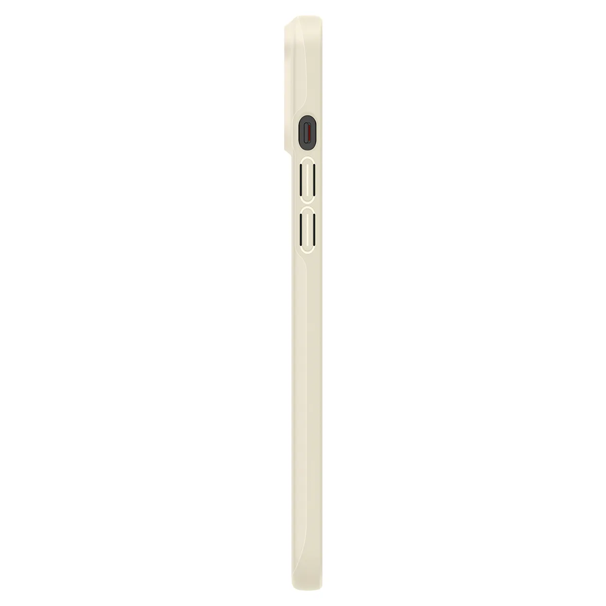 Tanka zaštitna futrola Thin Fit za iPhone 15 Plus, bež 5