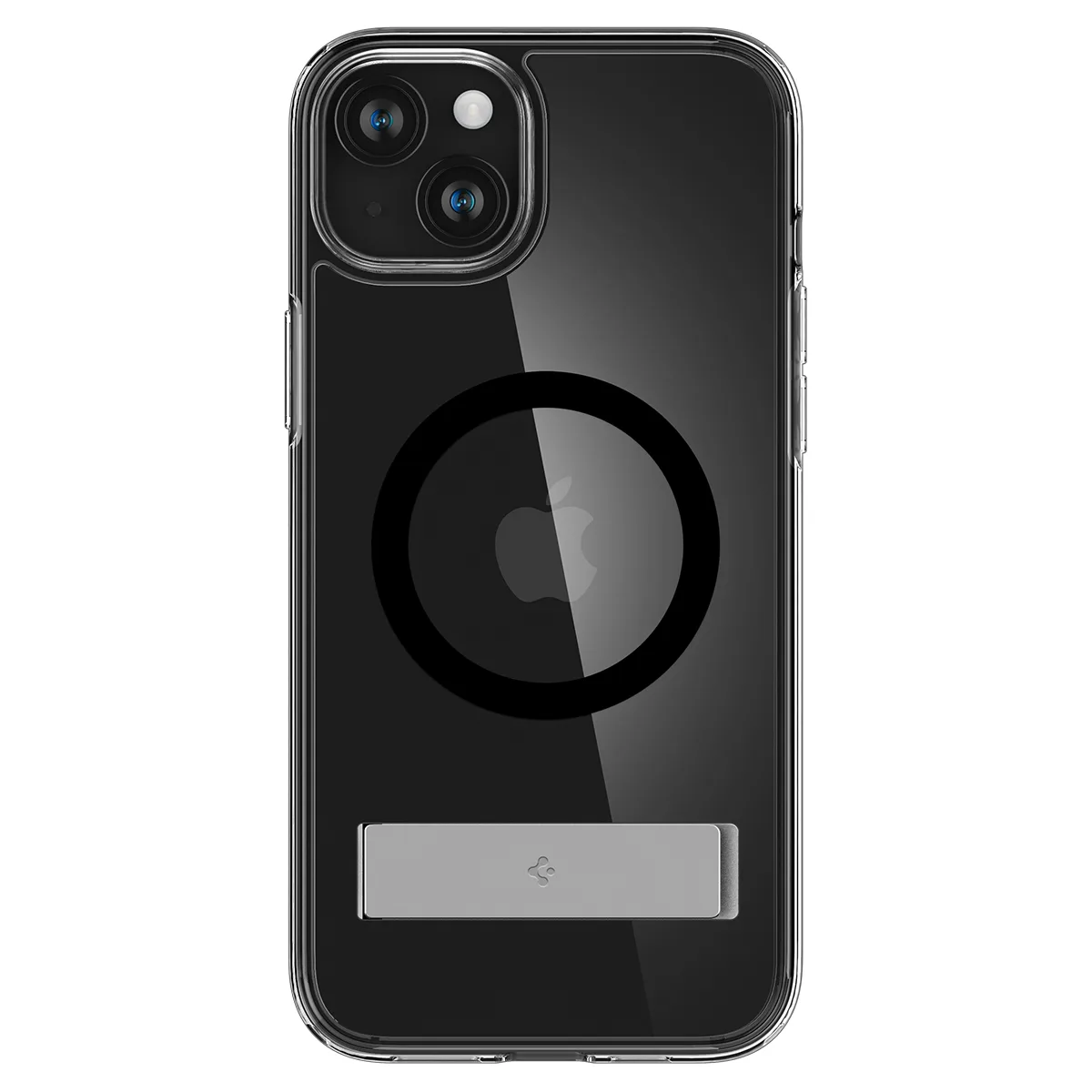 Husă Ultra Hybrid S MagSafe cu suport pentru iPhone 15 Plus, negru 4