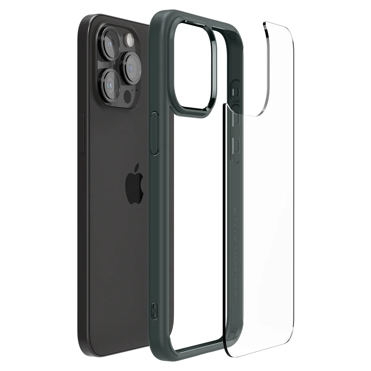 Ultra Hybrid futrola za iPhone 15 Pro Max, tamnozelena 9