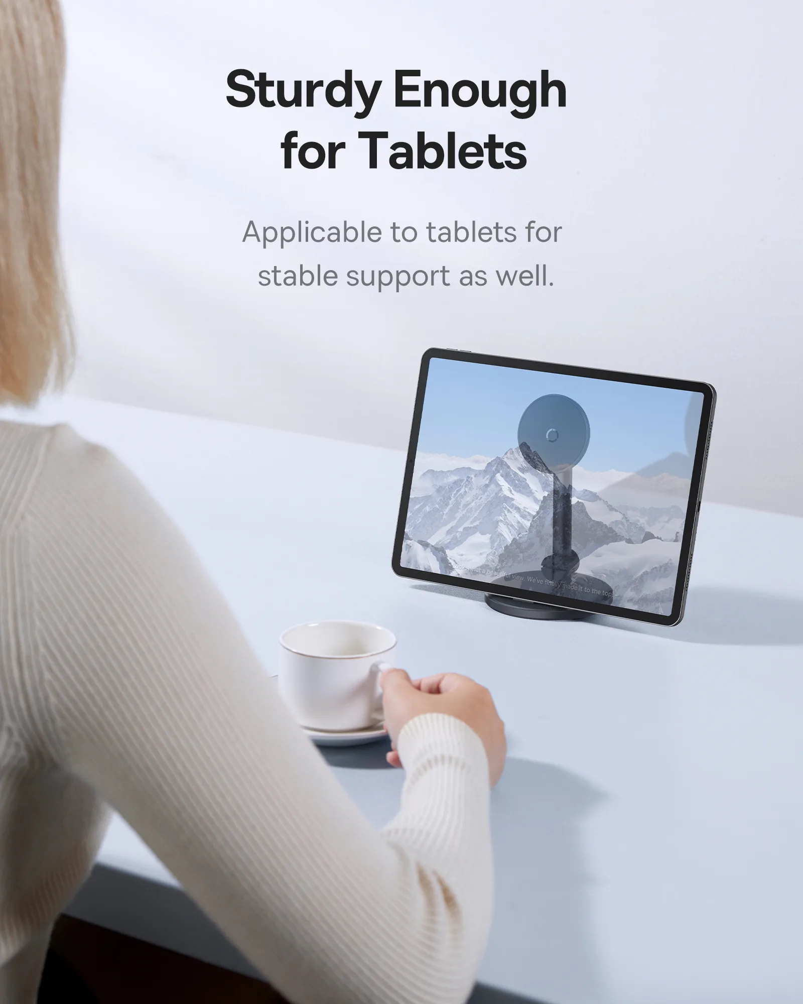 MagPro Magnethalterung für Smartphone oder Tablet, schwarz 8