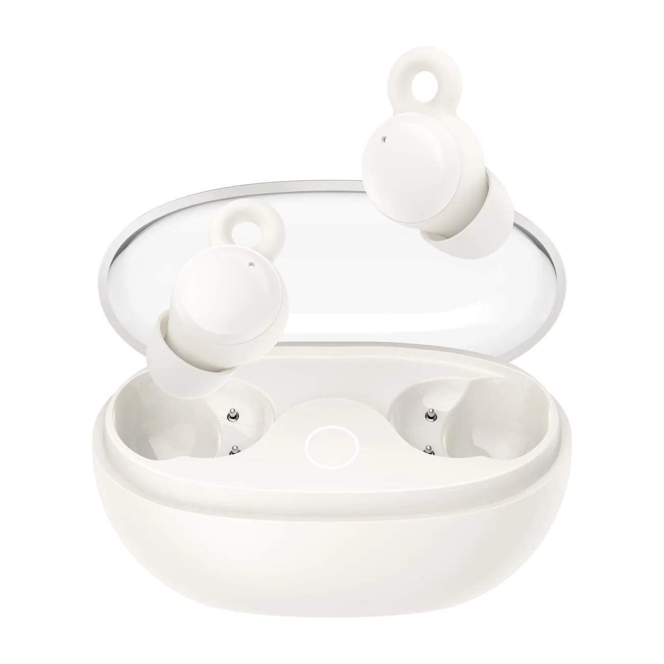 Bezprzewodowe słuchawki douszne Bluetooth JR-TS3 biały Bezprzewodowe słuchawki douszne Bluetooth JR-TS3 biały