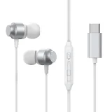 Căști intraauriculare JR-EC06 USB-C, argintiu