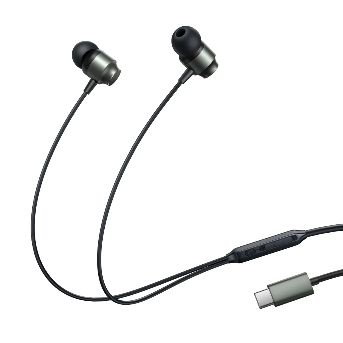 JR-EC06 USB-C In-Ear Headset, Gray 7