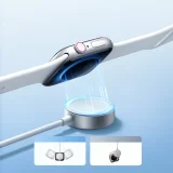 3-in-1-USB-A-Kabel mit induktivem Ladegerät + 1x iPhone Lightning + 1x USB-C, 1,2 m, weiß 11