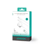 3-in-1-USB-A-Kabel mit induktivem Ladegerät + 1x iPhone Lightning + 1x USB-C, 1,2 m, weiß 5