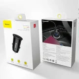 Inteligentná nabíjačka do auta s portmi USB a USB-C QC PD, čierna 11