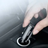 Inteligentná nabíjačka do auta s portmi USB a USB-C QC PD, čierna 8