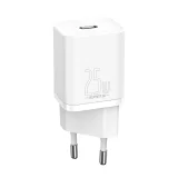 Si 25W 3A brzi AC punjač s 1 m bijelog USB-C kabela 4