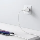 Si 25W 3A brzi AC punjač s 1 m bijelog USB-C kabela 9