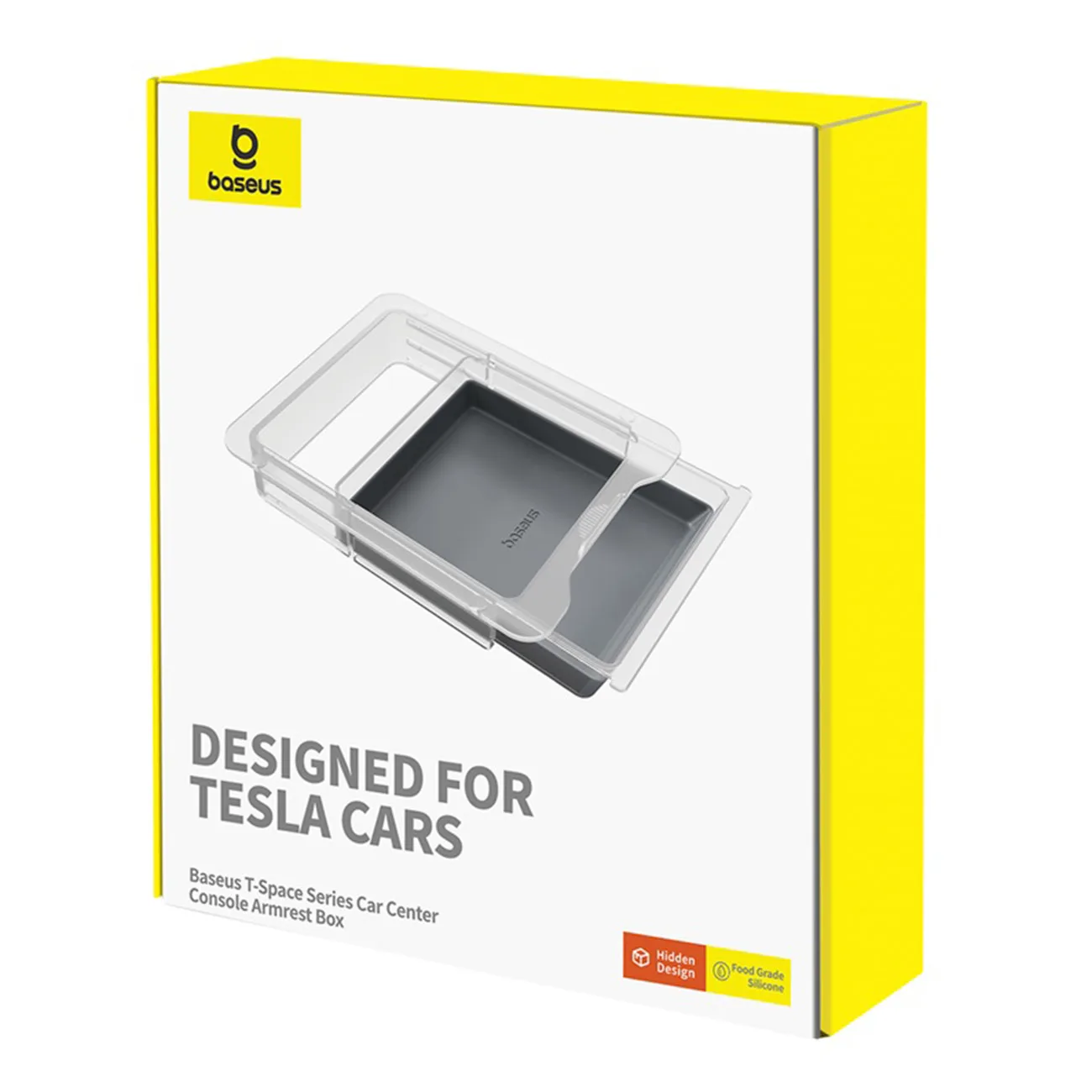 T-Space fiókos rendező a Tesla Model 3 / Y középkonzoljához, szürke 9
