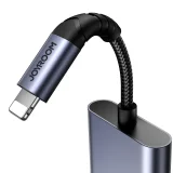 2-u-1 adapter: punjač za iPhone + Lightning priključak za slušalice / 2x Lightning, crna 6