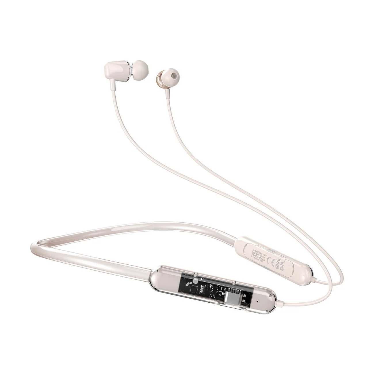 Dudao U5Pro Bluetooth 5.3 vezeték nélküli fejhallgató, fehér