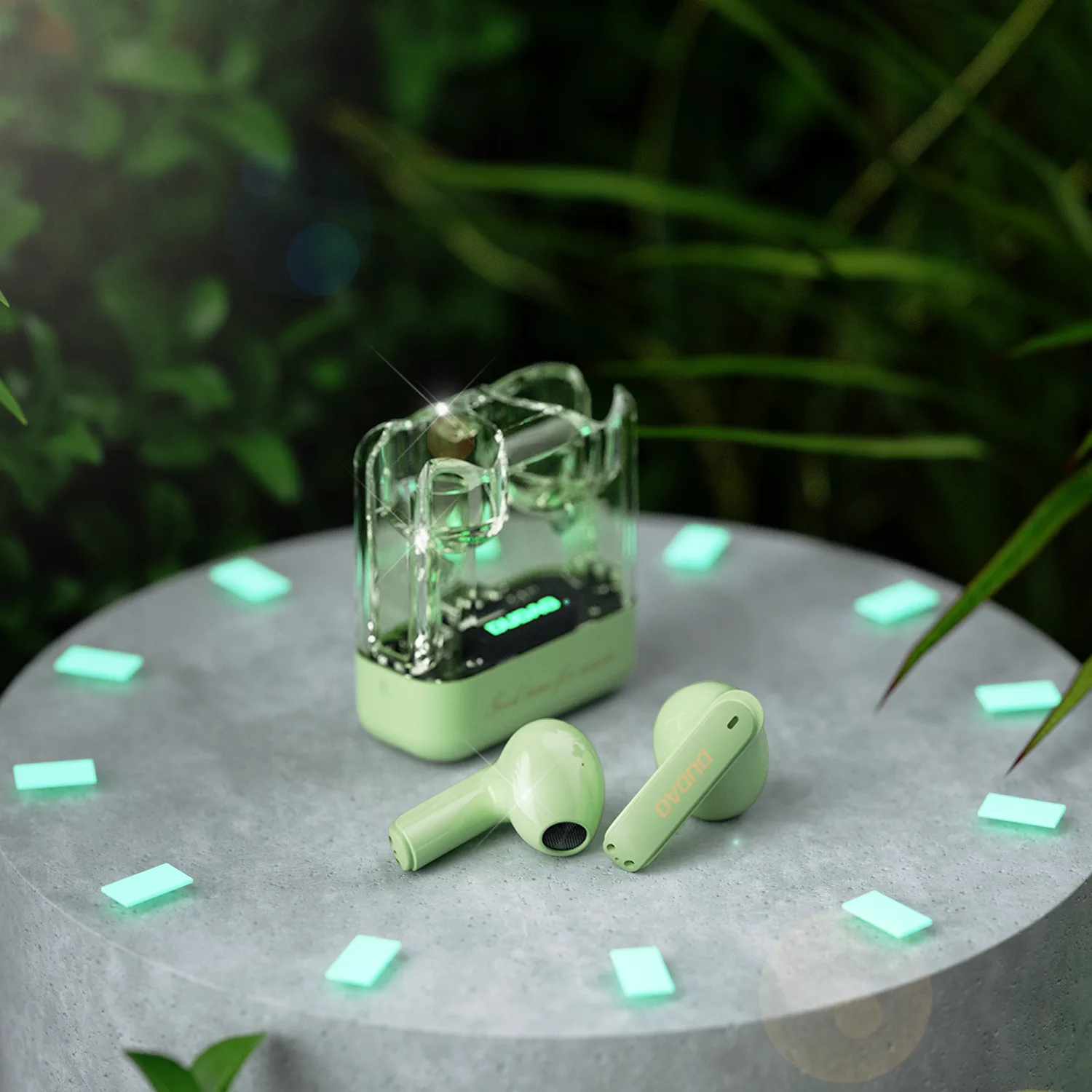 Dudao U18Pro Bluetooth 5.3 Wireless Earbuds, Green 2