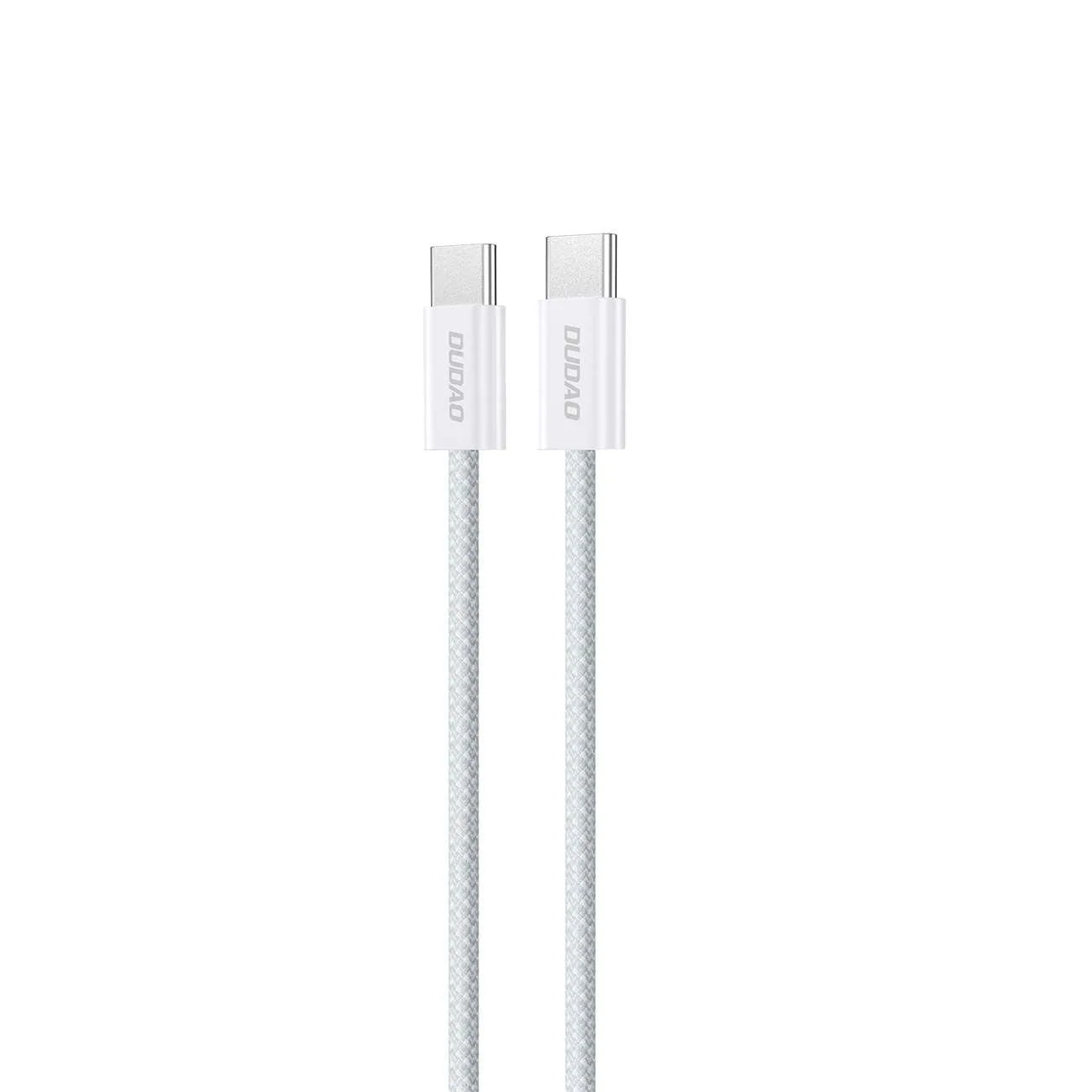 Izdžljiv 1 m USB-C PD 60W kabel pleten od karbonskih vlakana, svijetloplav 6
