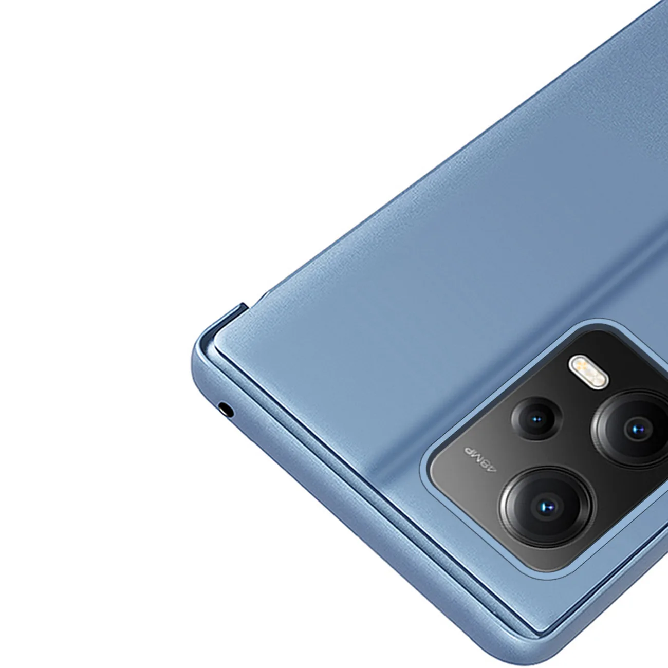 Fényes flip tok Xiaomi Redmi Note 12 Pro / Poco X5 Pro 5G Clear View tok fekete 7