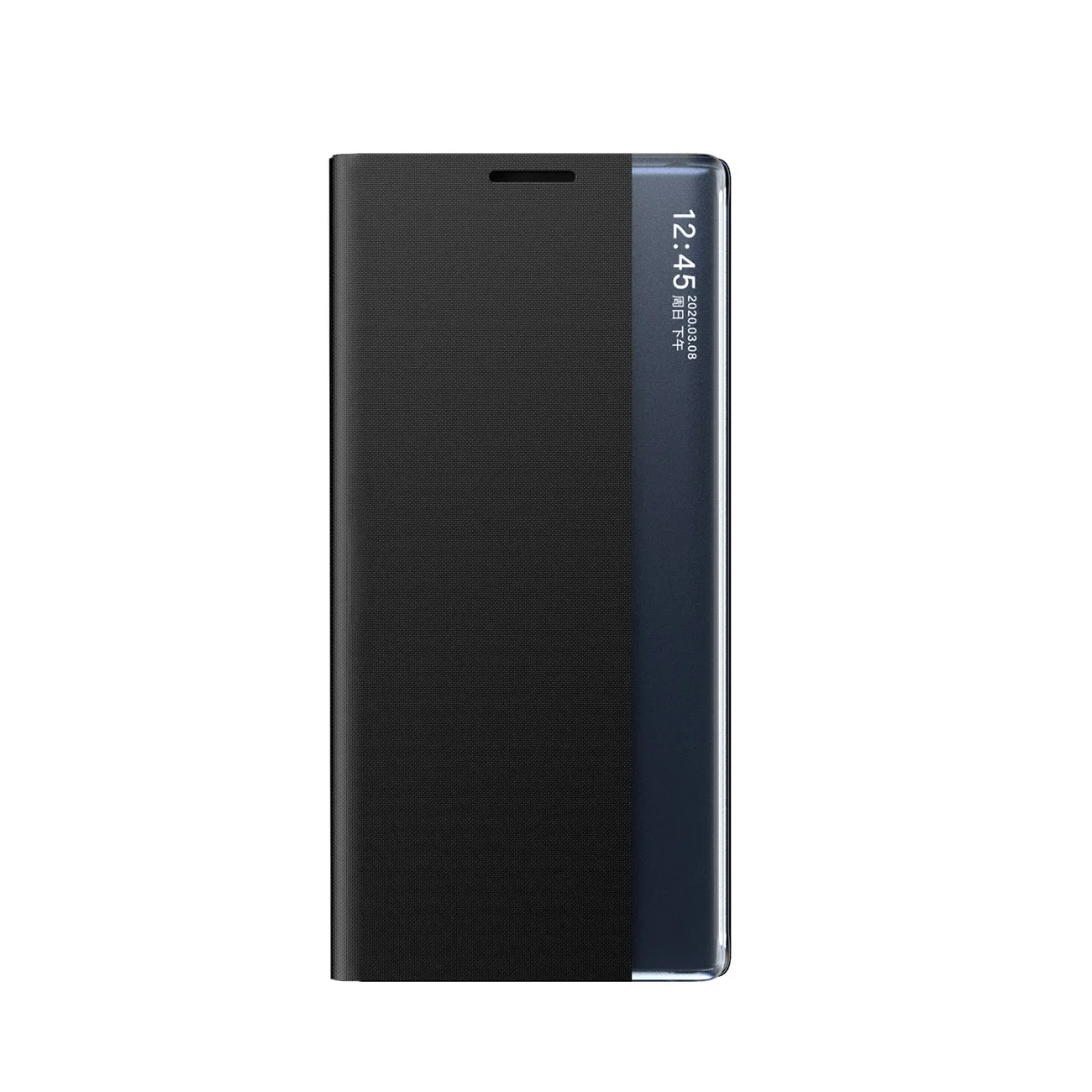 Flip tok állvánnyal a Xiaomi Redmi Note 12 5G / Poco X5 5G New Sleep Case készülékhez, fekete 8