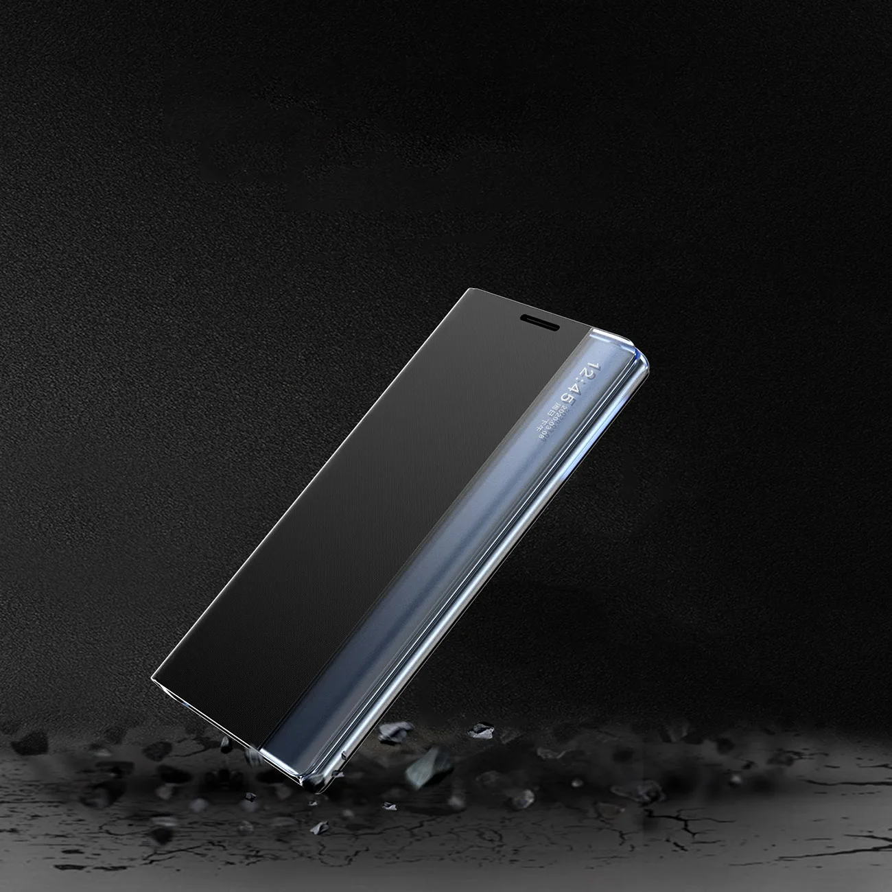 Futrola s preklopom i stalak za Xiaomi Redmi Note 12 Pro+ New Sleep Case, plava 3