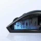 Ergonomski bežični miš za računalo MU101 Bluetooth 2,4 GHz, plavi 6