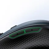 Ergonomski bežični miš za računalo MU101 Bluetooth 2,4 GHz, plavi 8