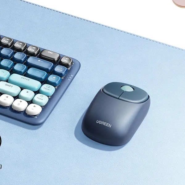 MU102 FUN+ Mouse wireless pentru computer cu Bluetooth 2,4 GHz, negru 2