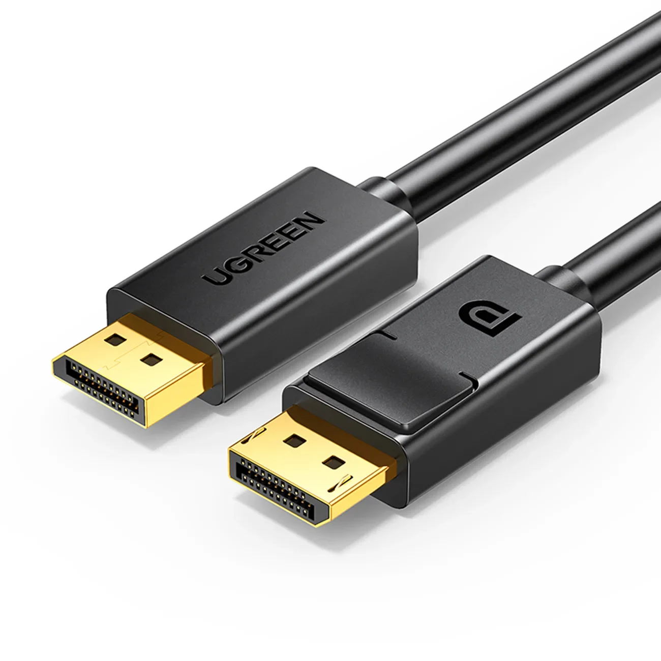 DisplayPort 4K 30 Hz kábel, 5 m, fekete DisplayPort 4K 30 Hz kábel, 5 m, fekete